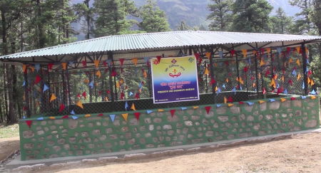 धिमीचौर पुग्ने पर्यटकलाई राहत, सेनाले बनायो विश्रामस्थल