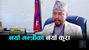 पार्टीले छानेरै खेलकुद मन्त्रालय लिएको हो : मन्त्री श्रेष्ठ (अन्तर्वार्ता)