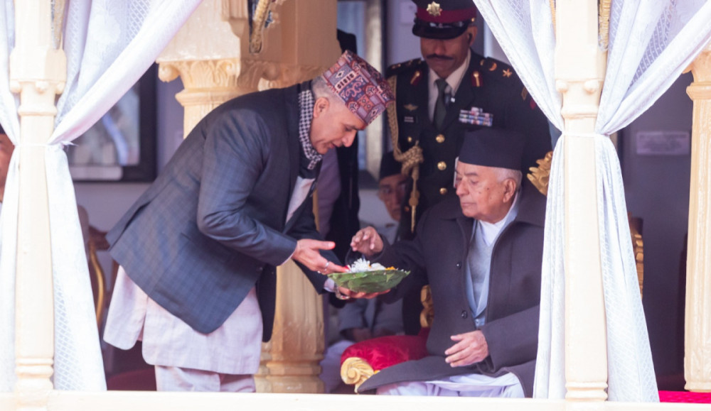 राष्ट्रपति रामचन्द्र पौडेलद्वारा वसन्त श्रवण