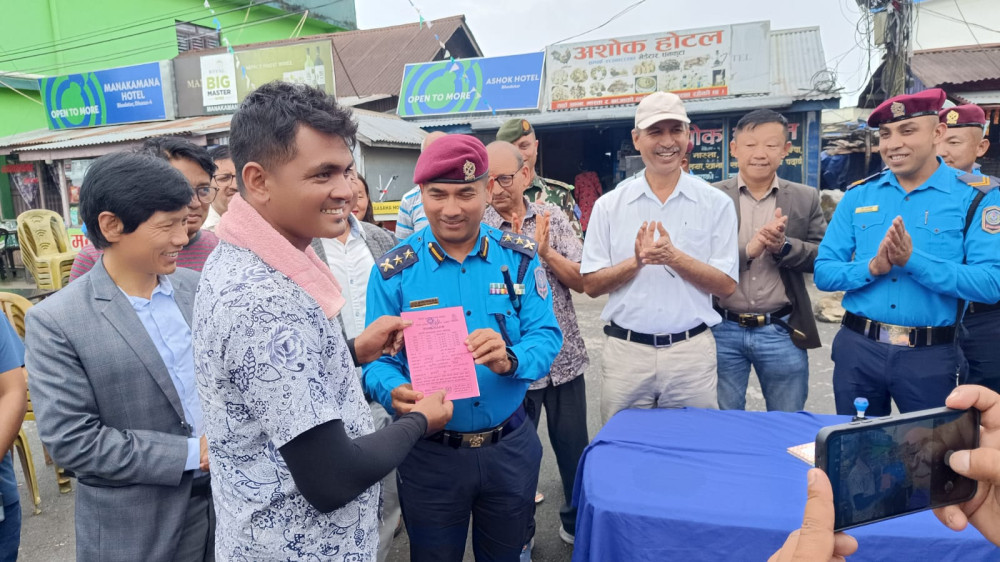 कोशी राजमार्गको भेडेटार-लेगुवा खण्डमा टाइमकार्ड लागू