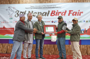 कान्तिपुरकर्मी मनोज पौडेल सम्मानित