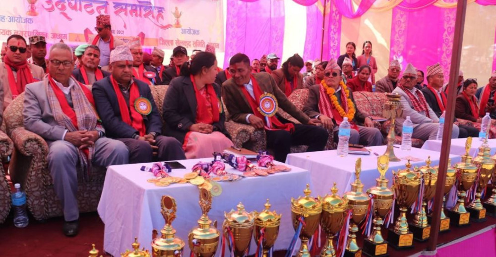 अछाम जिल्ला स्तरीय १६औँ राष्ट्रपति रनिङ शिल्डको उपाधि साँफेबगरलाई